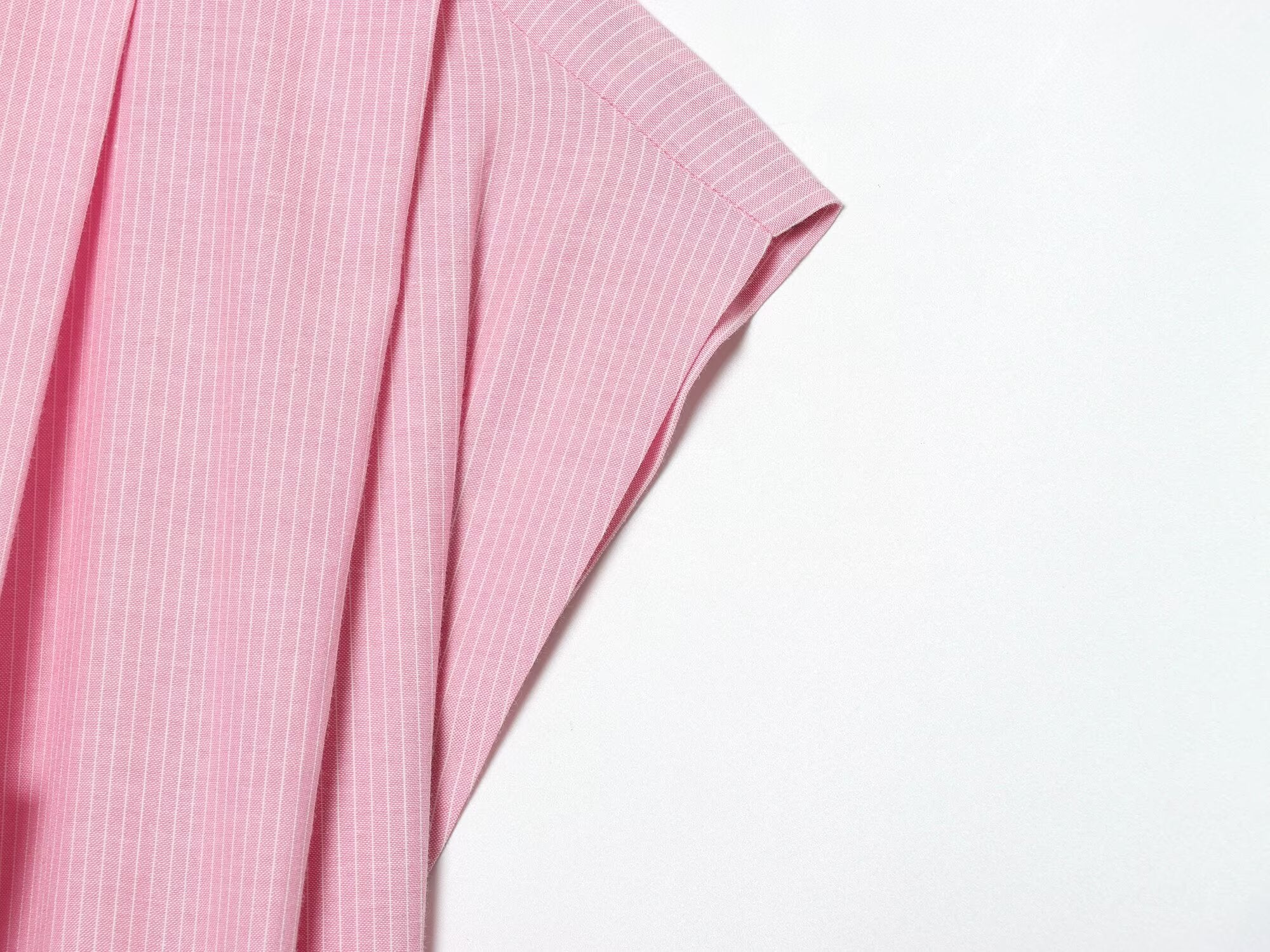 Women's striped short lapel shirt