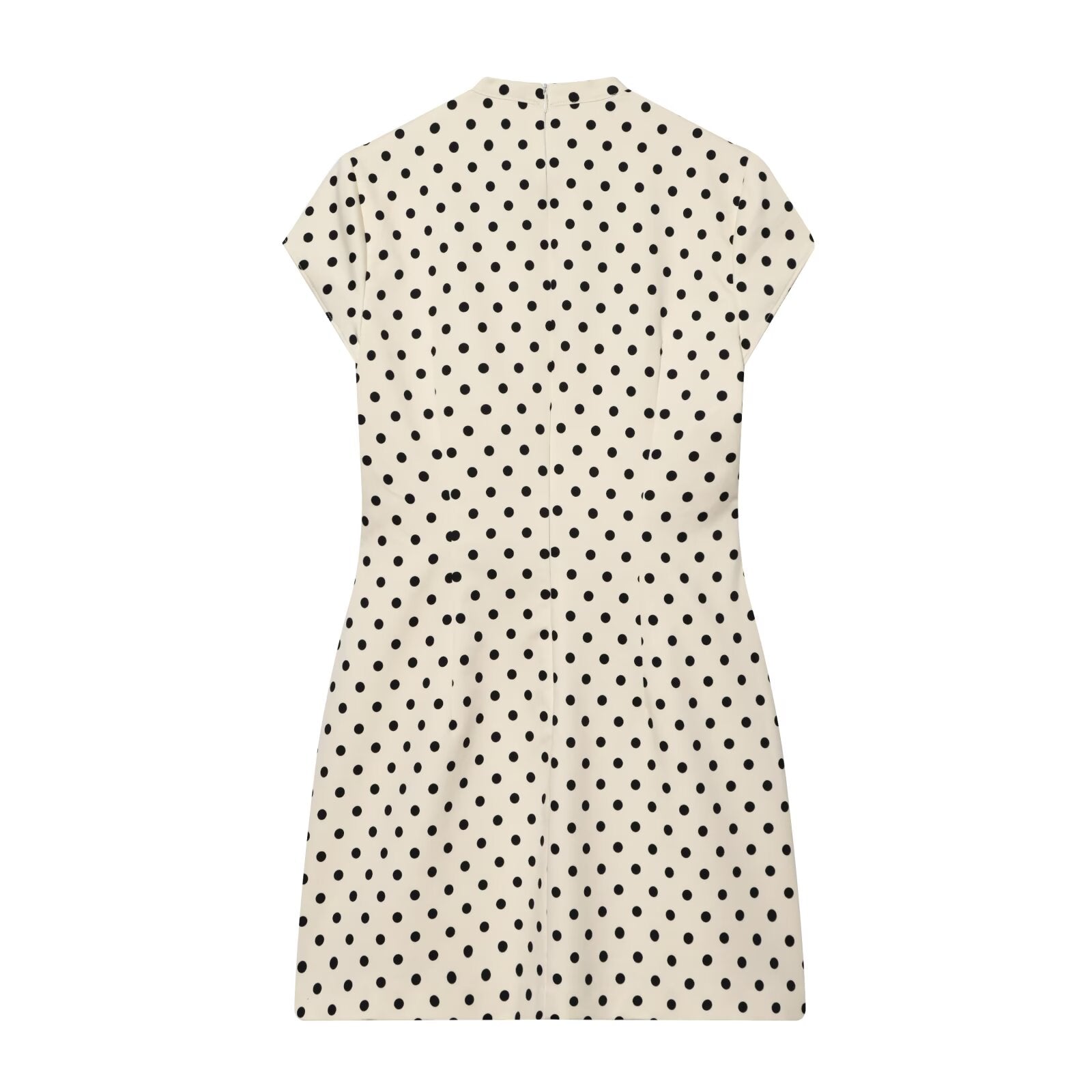 Women's bow decoration slim mini dress