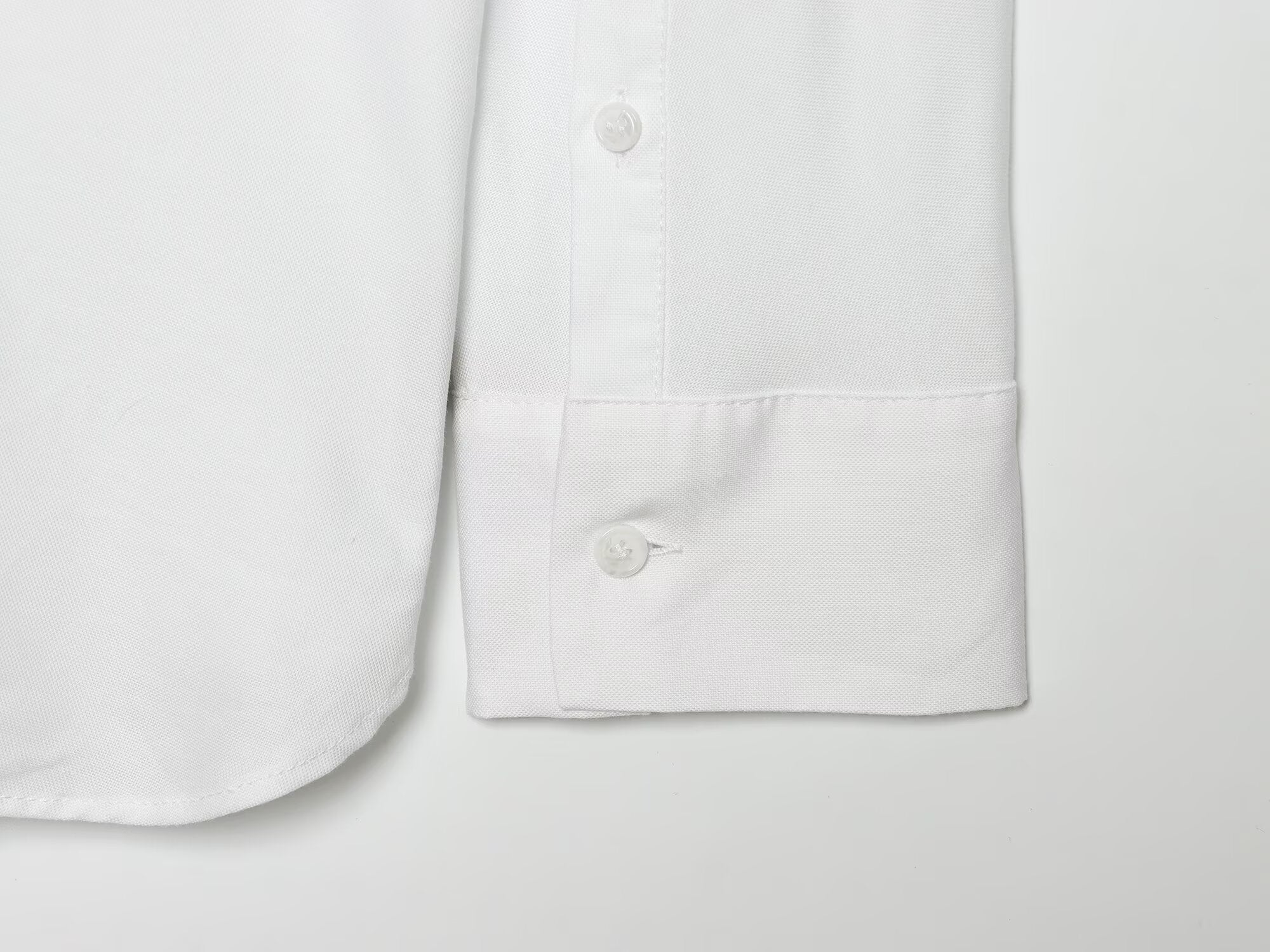 Women's rope knot buckle decoration poplin shirt