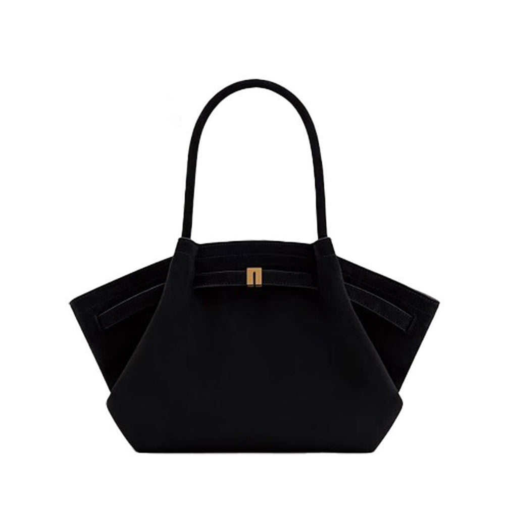 #387 Women's new suede commuter bag shoulder slung underarm bag