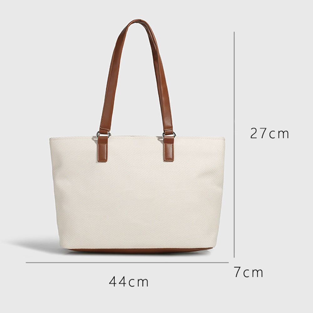 #268 Women's new leisure zipper large-capacity shoulder bag
