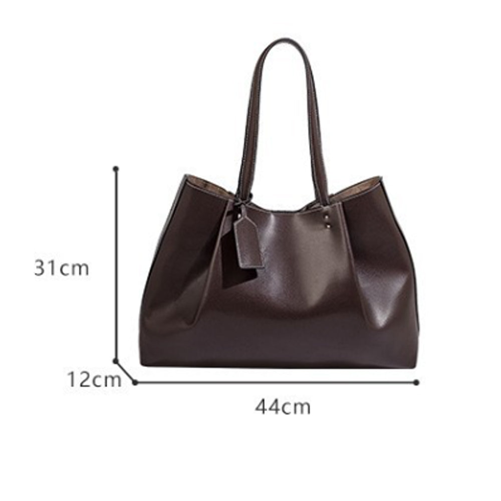 #377 Women's new retro handbag commuter large-capacity shoulder bag