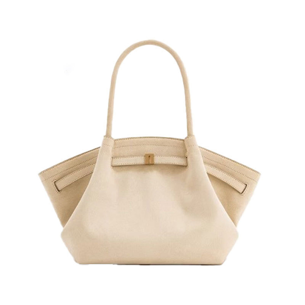 #387 Women's new suede commuter bag shoulder slung underarm bag
