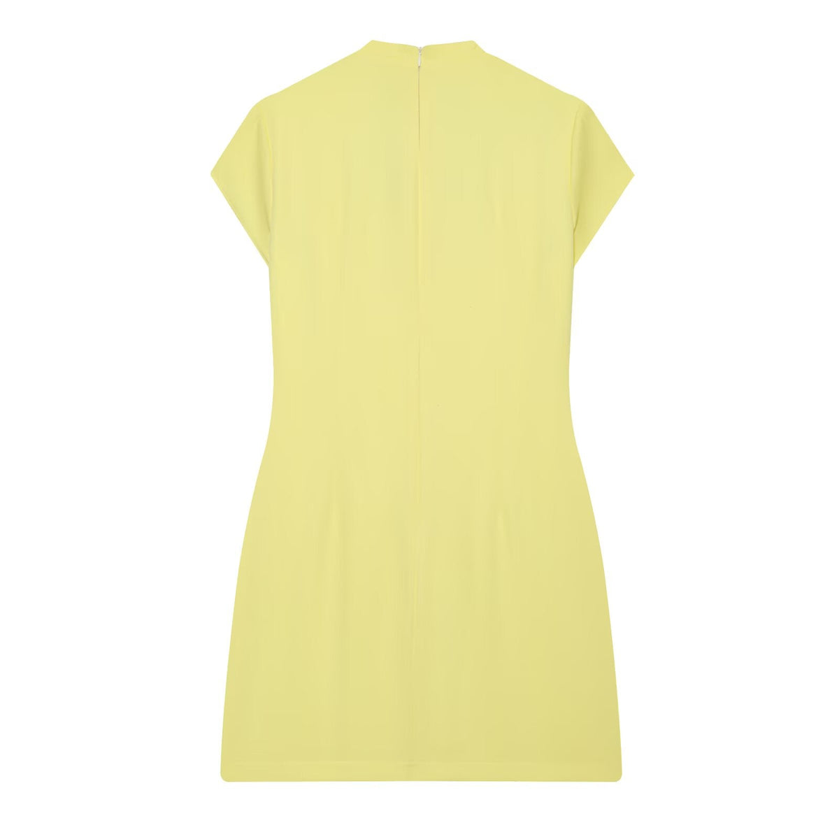 Women's bow decoration slim mini dress