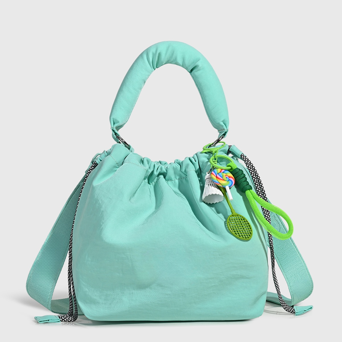 #888 Women's new casual Joker drawstring slung portable mini bag